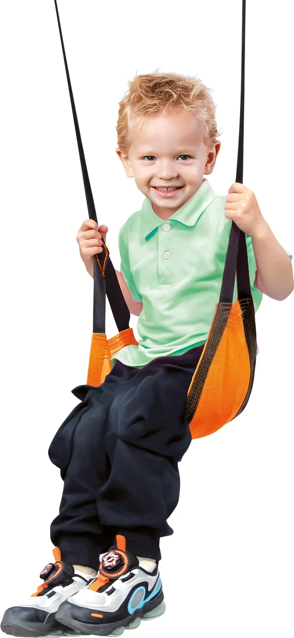 Hängende Kinderschaukel, rot – Atmungsaktiv, rutschfest, langlebig